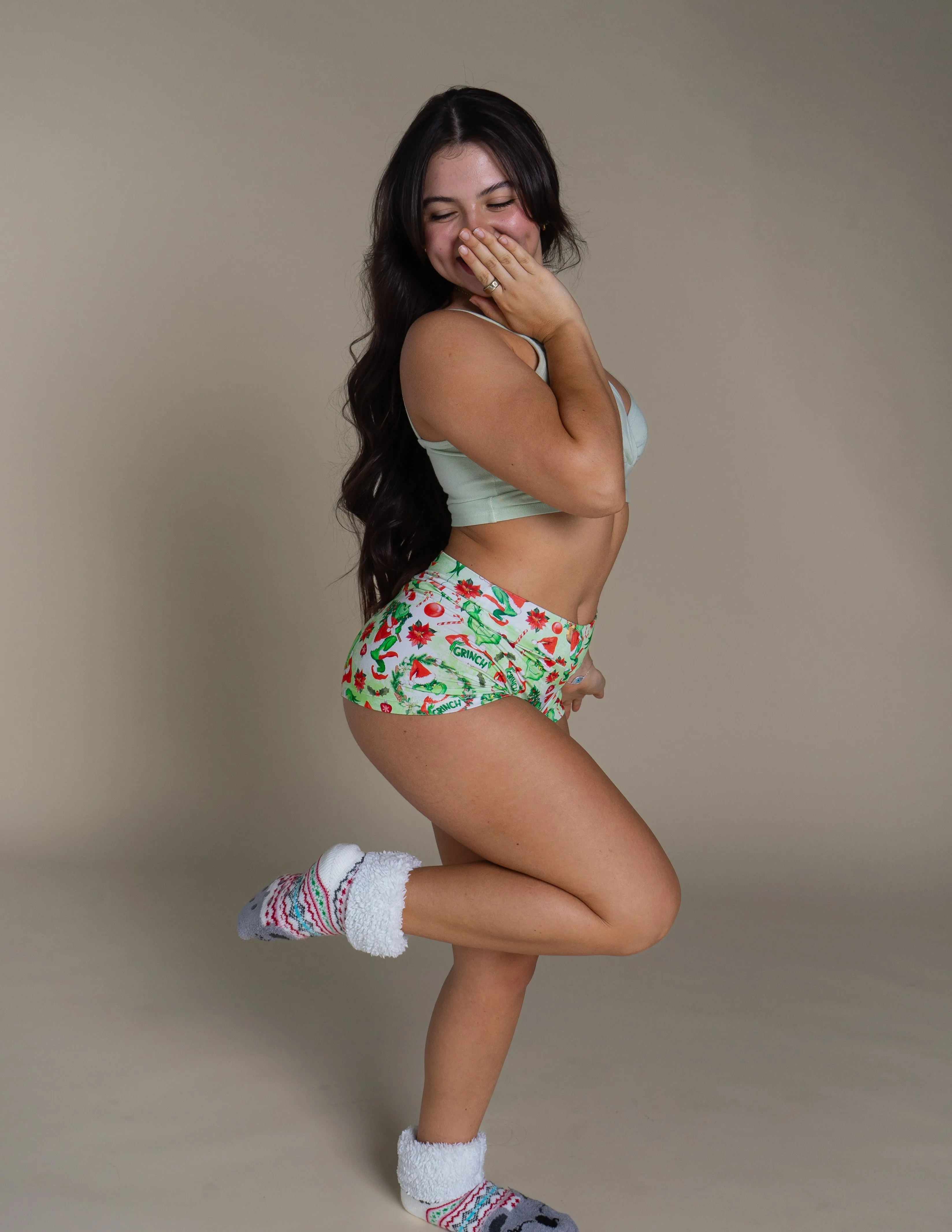 ♻️ Mr. Grinch Special - Booty Shorts
