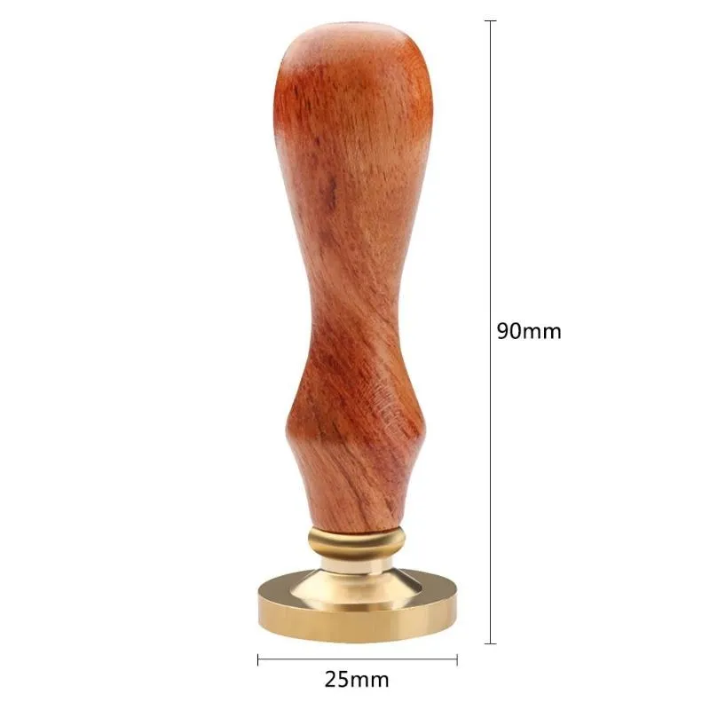 1Pc Antique Plants Metal Sealing Wax Seal Stamp for DIY Wedding Invitations Decor Ancient Wax Stamp Craft