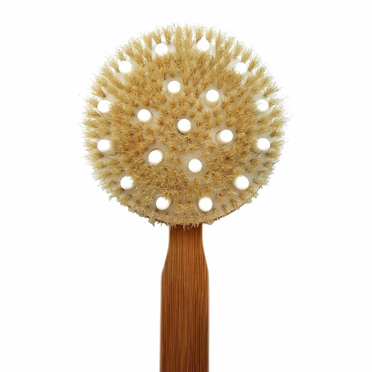 2-in-1 Massaging Bamboo Bath Brush
