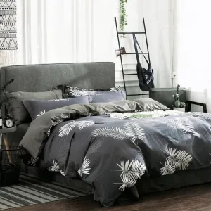 200 Thread Count Percale Cotton Printed Selita Duvet Cover Set
