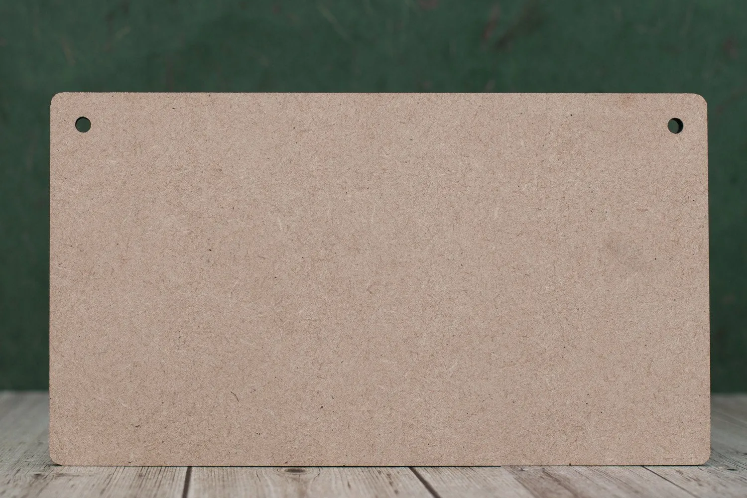 22 cm Wide 3mm thick MDF Plaques with rounded corners
