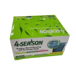 4 Season Rubber Anti-Skid Garbage Bags 30 Piece 0227