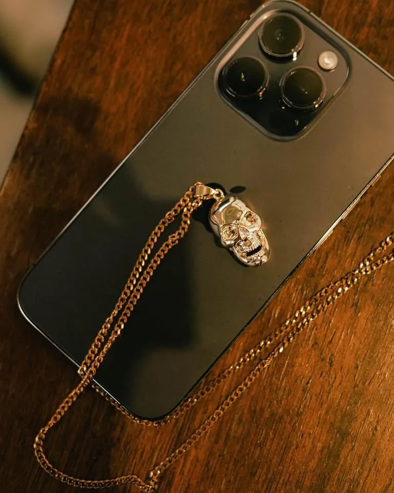 40% off Add On - Skull Pendant (Gold)