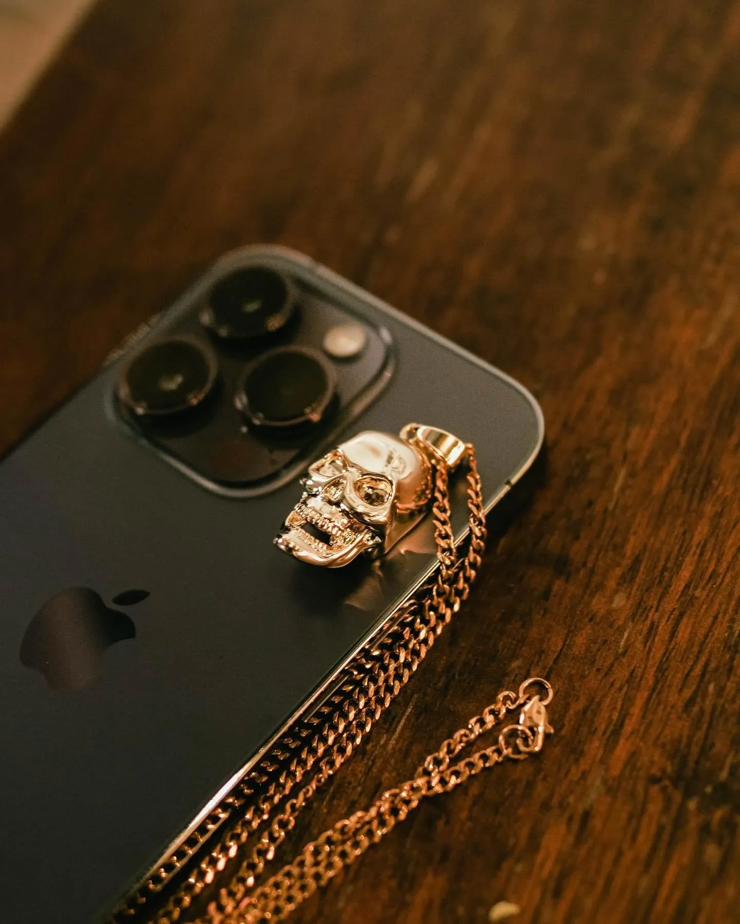 40% off Add On - Skull Pendant (Gold)