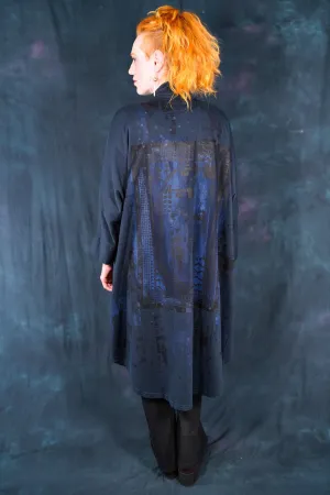 5275 Yuki Kimono Midnight Blue-P