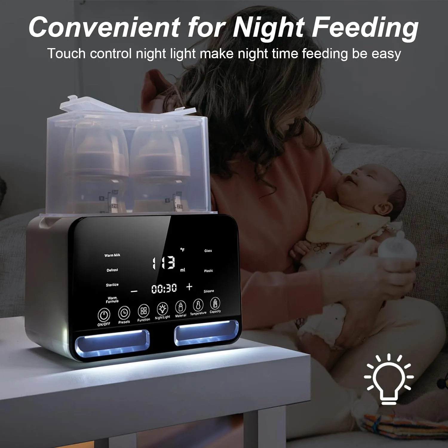 9in1 Baby Bottle Warmer & Sterilizer
