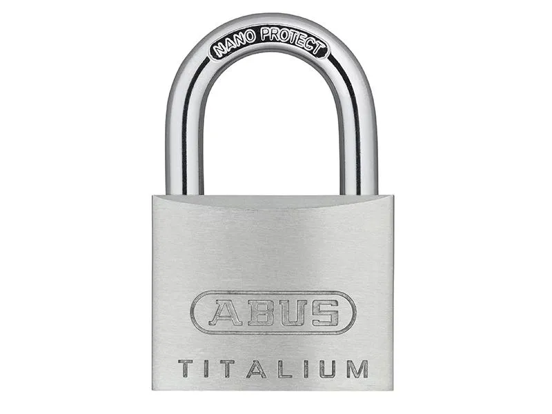 ABUS Mechanical 64Ti/40Mm Titalium Padlock Twin Pack