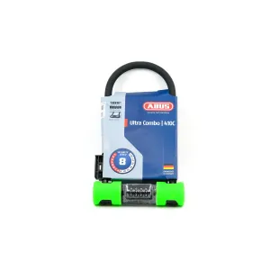 ABUS Ultra 410 Combo U-Lock - Green