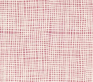 Alan Campbell Fabric: Criss Cross - Custom Lilac on Light-Tint Belgian Linen / Cotton