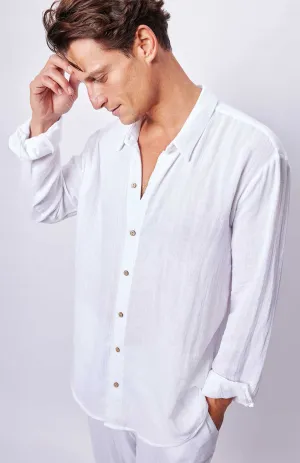 All White Co-ord Set | Cotton Linen Blend