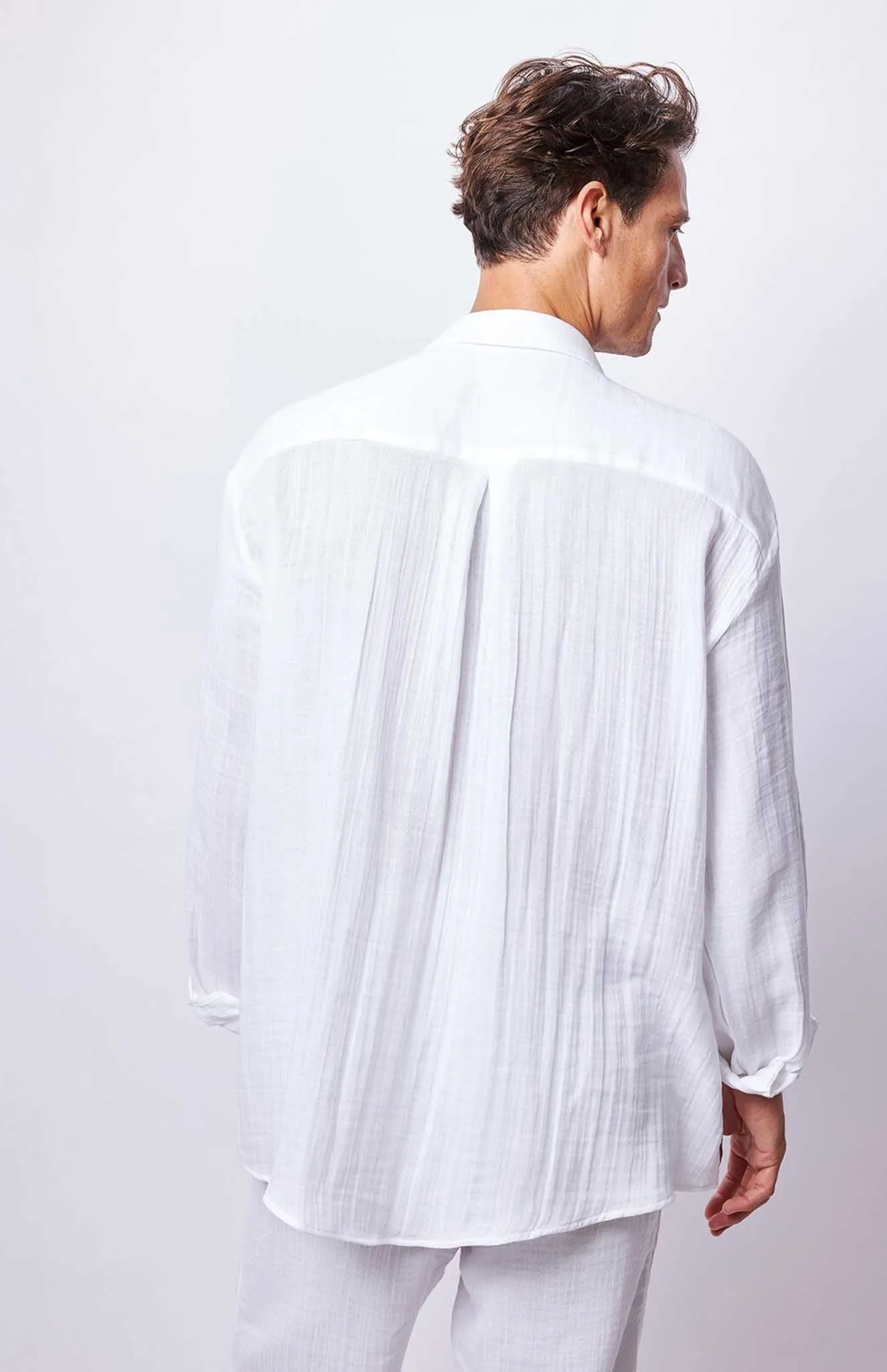 All White Co-ord Set | Cotton Linen Blend