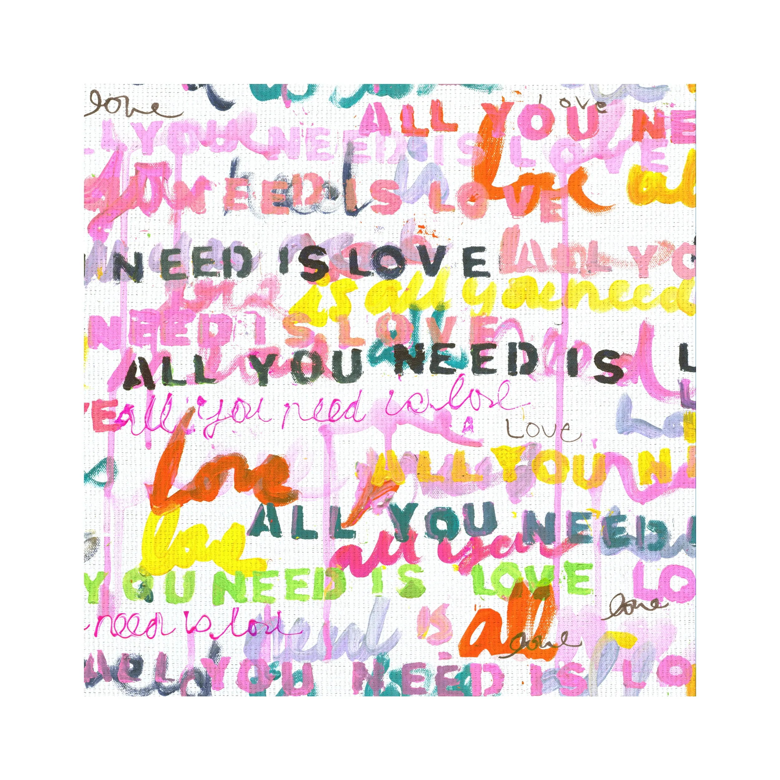 All You Need Is Love Fabric