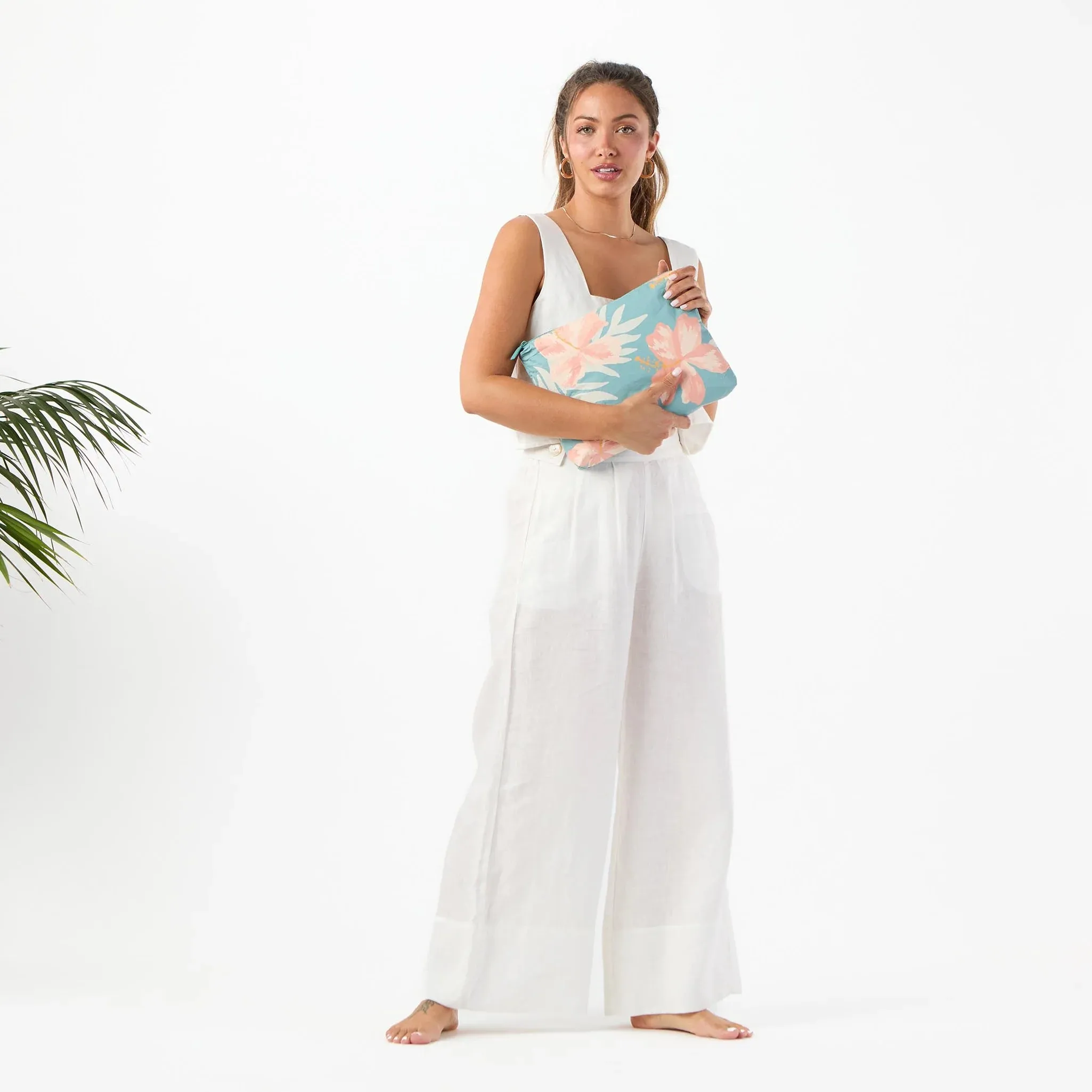 Aloha Mid Pouch Adrift Pink Salt On Tide