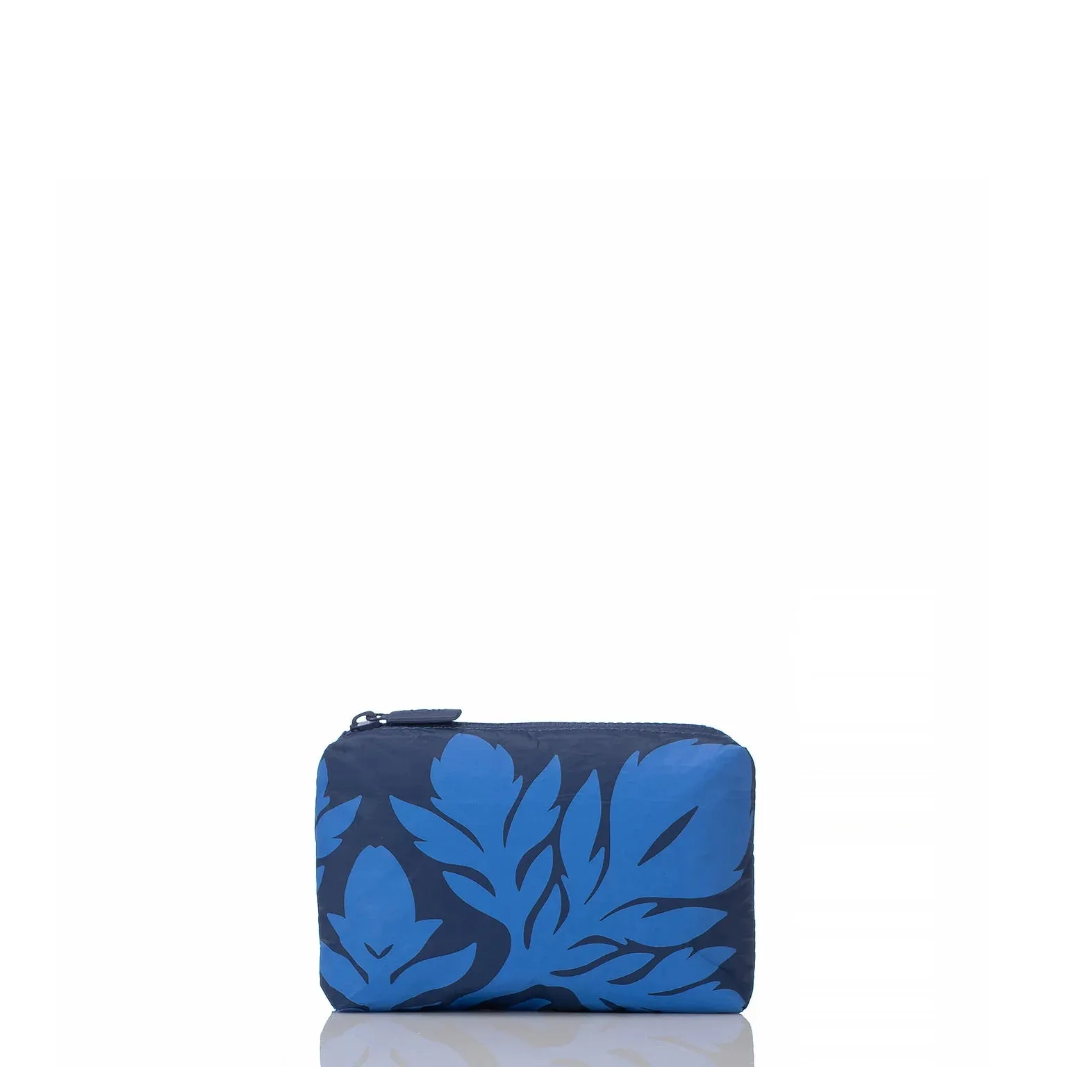 Aloha Mini Pouch, Awapuhi in Makai/Navy