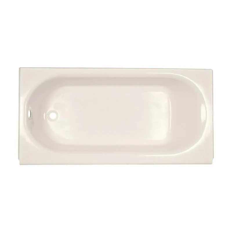 American Standard 2394.202.222 Princeton Luxury Ledge 5 ft. Left-Hand Drain Bathtub in Linen
