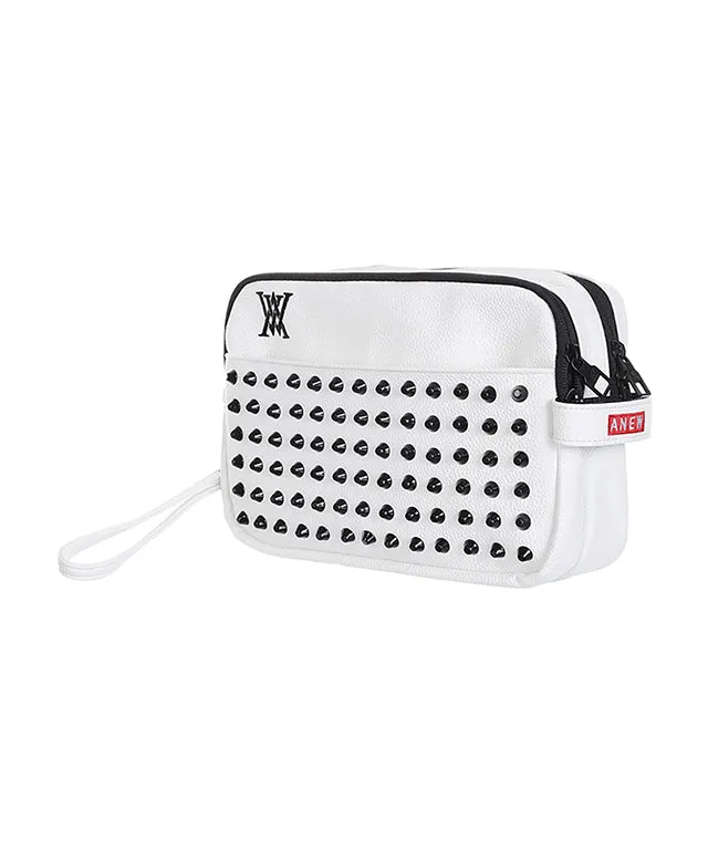 ANEW Golf: Stud Pouch - White