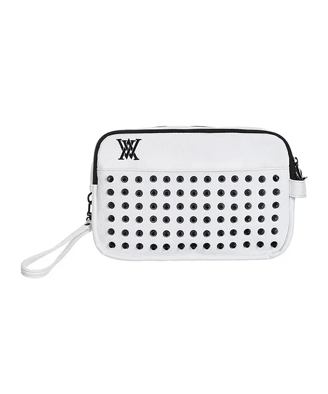 ANEW Golf: Stud Pouch - White