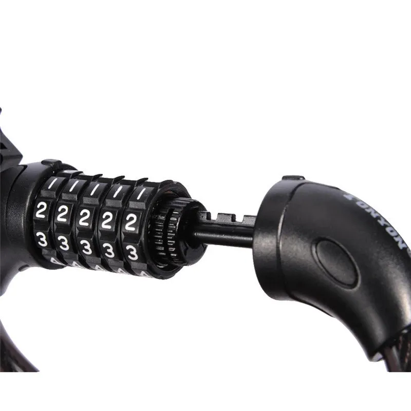 Anti Theft Bicycle Escooter 5 Number Lock