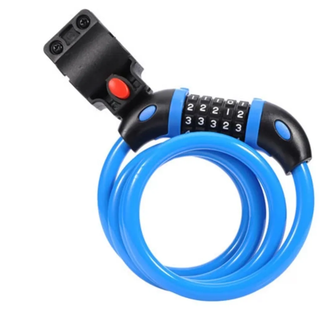 Anti Theft Bicycle Escooter 5 Number Lock