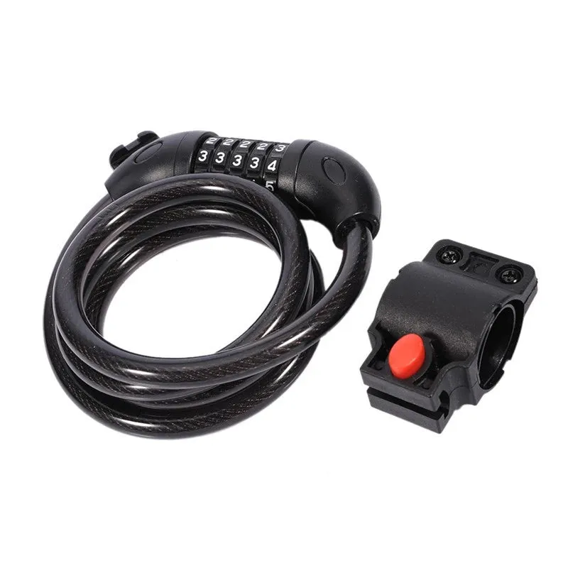 Anti Theft Bicycle Escooter 5 Number Lock