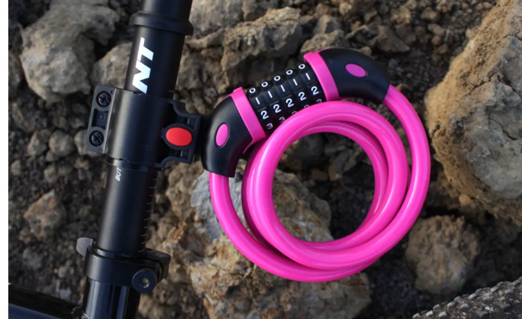 Anti Theft Bicycle Escooter 5 Number Lock