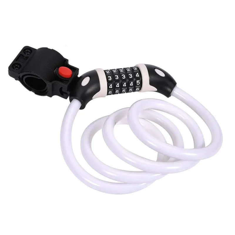Anti Theft Bicycle Escooter 5 Number Lock