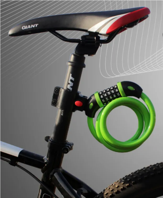 Anti Theft Bicycle Escooter 5 Number Lock