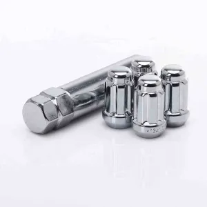 Anti-theft lug nuts JR ATN1 - 12x1,25 Chrome