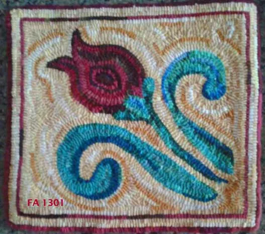 April Kit with Pattern and Wool Strips
