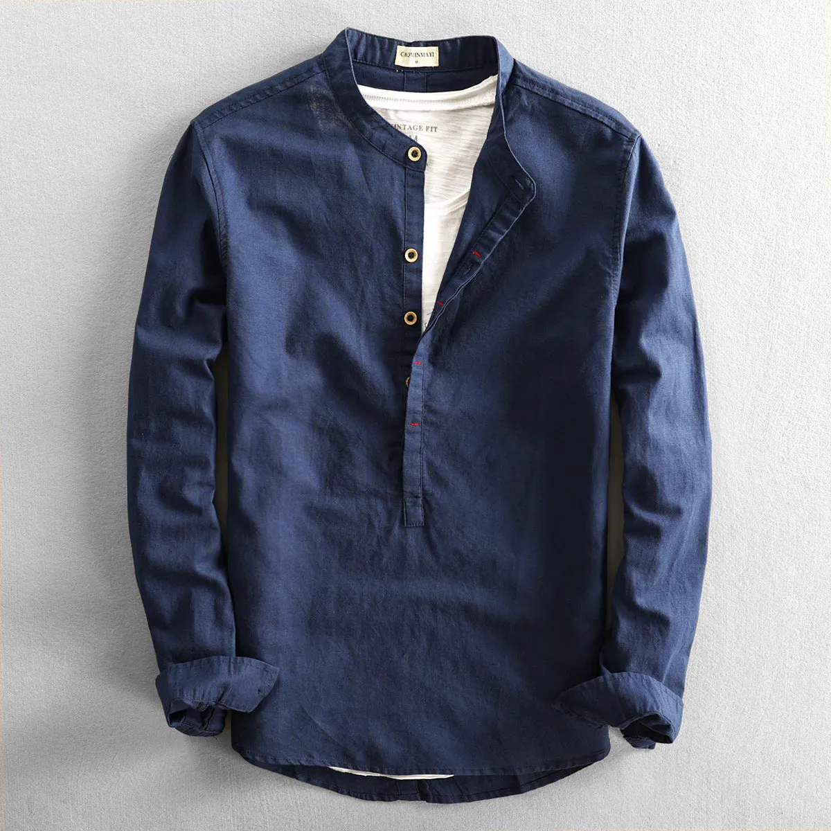 Armando Cotton-Linen Shirt