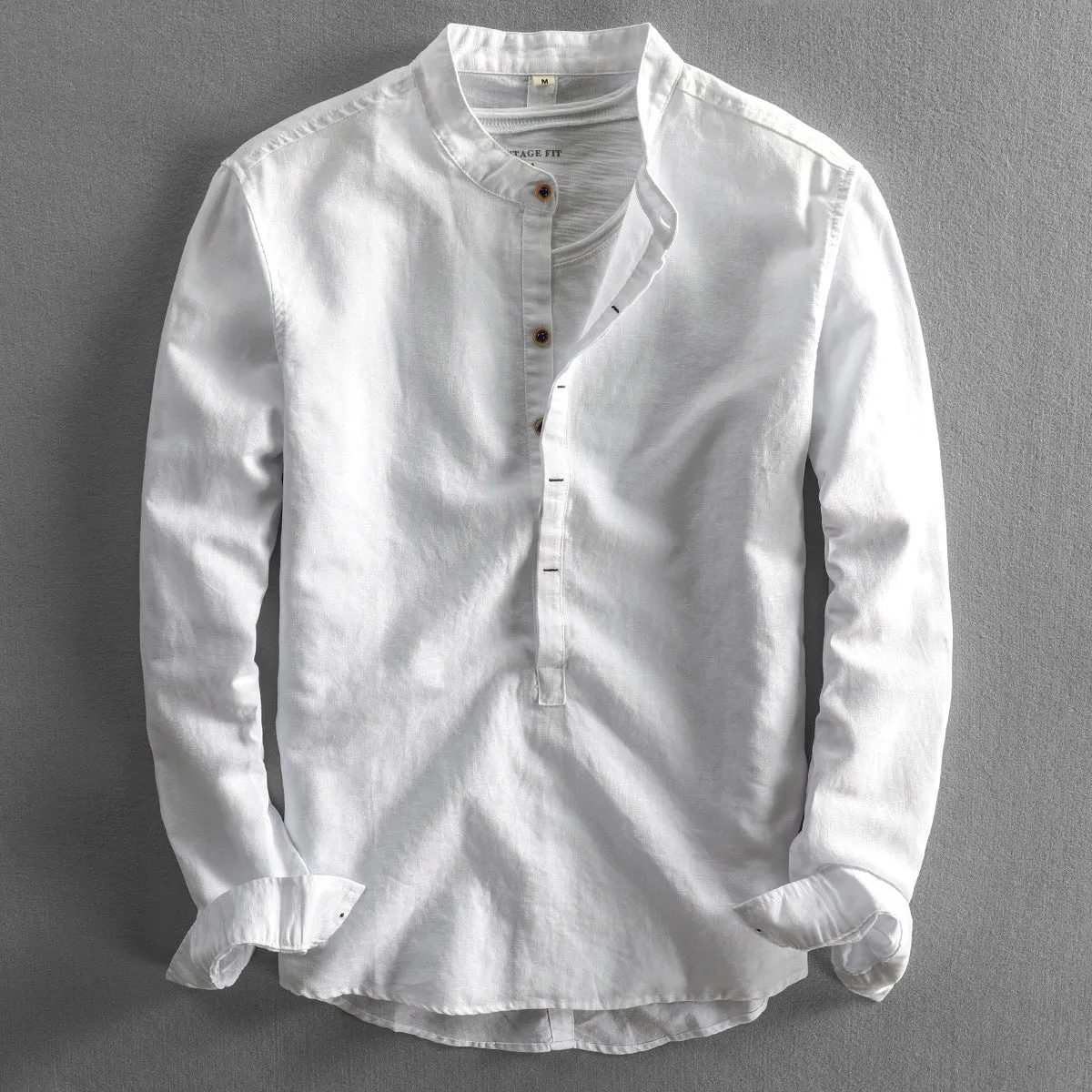 Armando Cotton-Linen Shirt