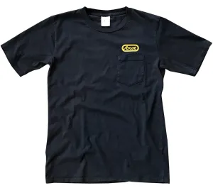 Ascot Steeple Chase Pocket Tee Black