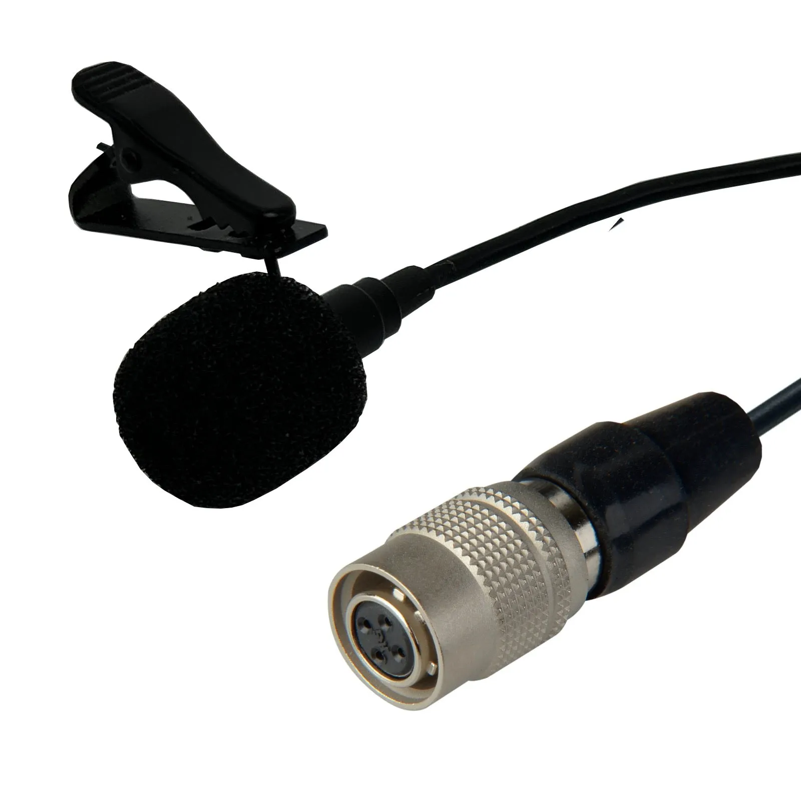 Audio Technica Lavaliere Microphone 4 Pin Hirose (CW) for ATW Wireless Body-pack Transmitter