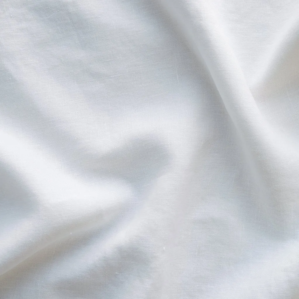 Austin Bed Skirt - White - Queen