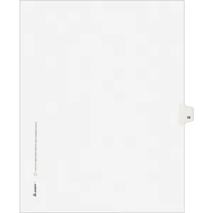 Avery® Individual Legal Dividers Allstate(R) Style, Letter Size, Side Tab #39 (82237)