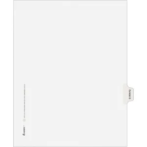 Avery® Individual Legal Dividers Allstate(R) Style, Letter Size, Side Tab EXHIBIT G (82113)