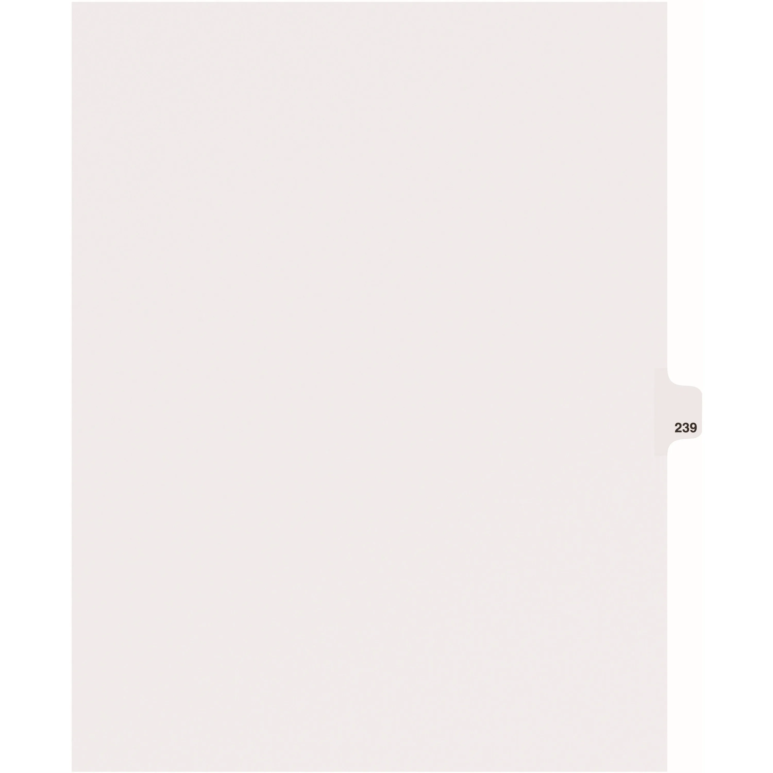 Avery® Side Tab Individual Legal Dividers