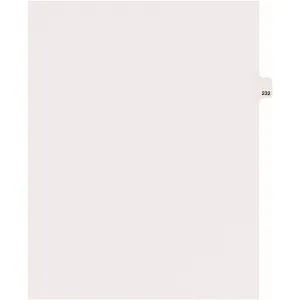 Avery® Side Tab Individual Legal Dividers