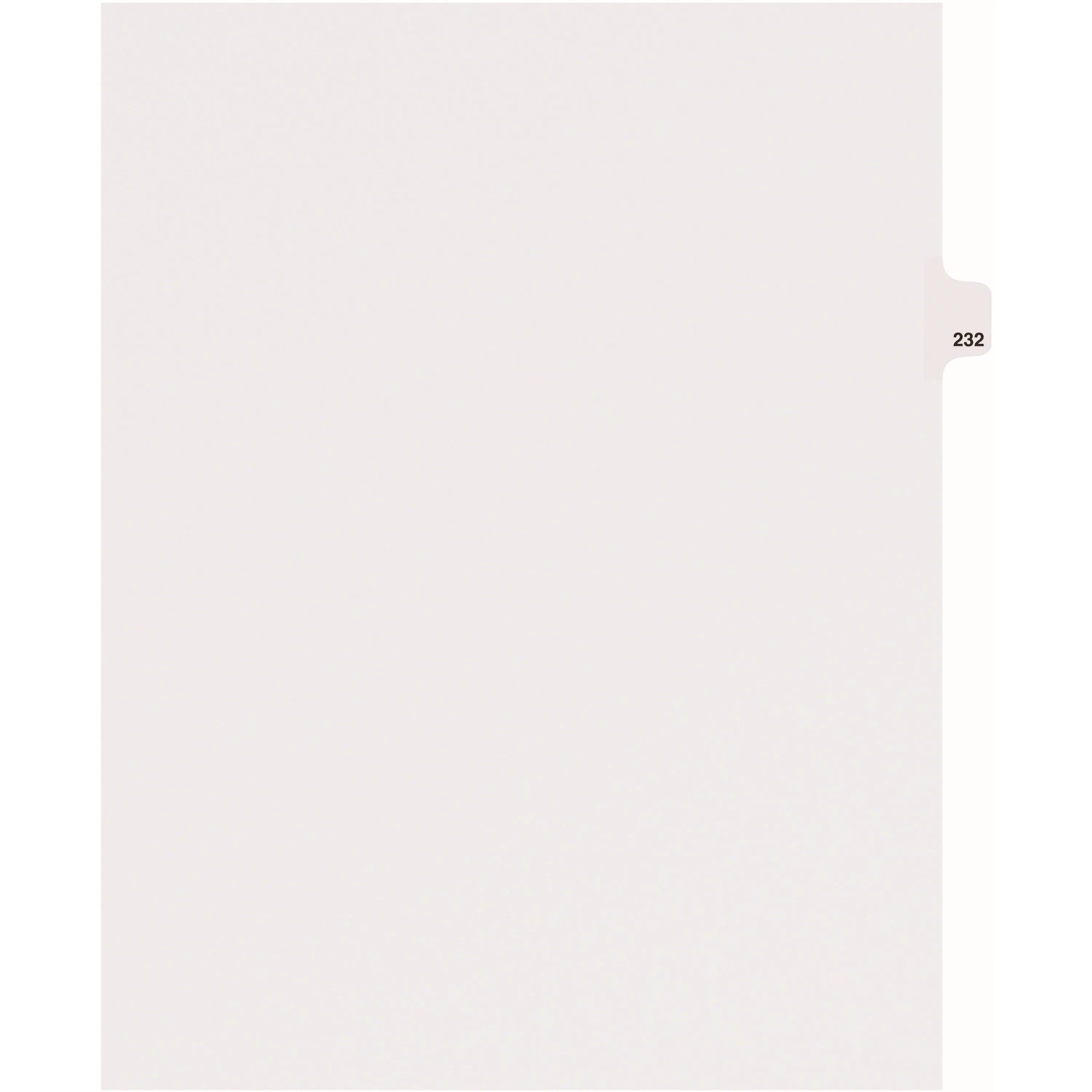 Avery® Side Tab Individual Legal Dividers