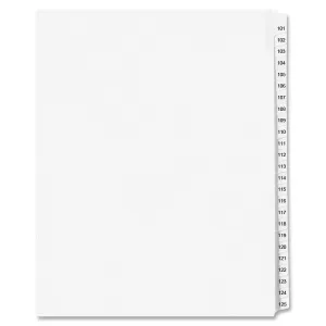 Avery® Standard Collated Legal Exhibit Divider Sets - Avery Style