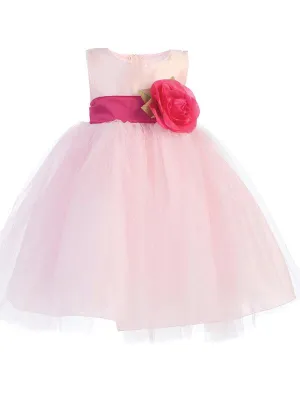 Ballerina Flower Girl Dress - Pink - Girls Sizes  BL228