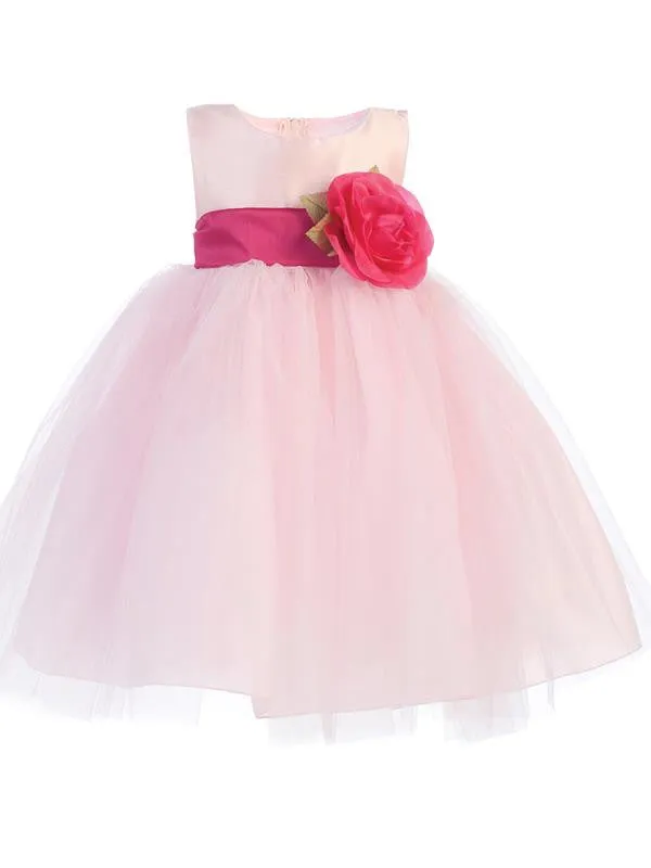 Ballerina Flower Girl Dress - Pink - Girls Sizes  BL228