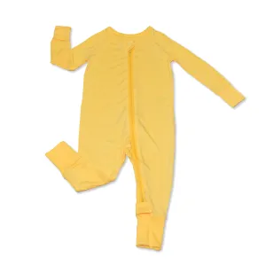Bamboo 2-way Zipper Romper (Banana)