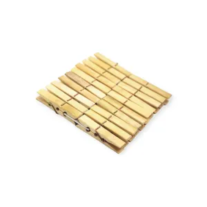 Bamboo Pegs 20 Piece