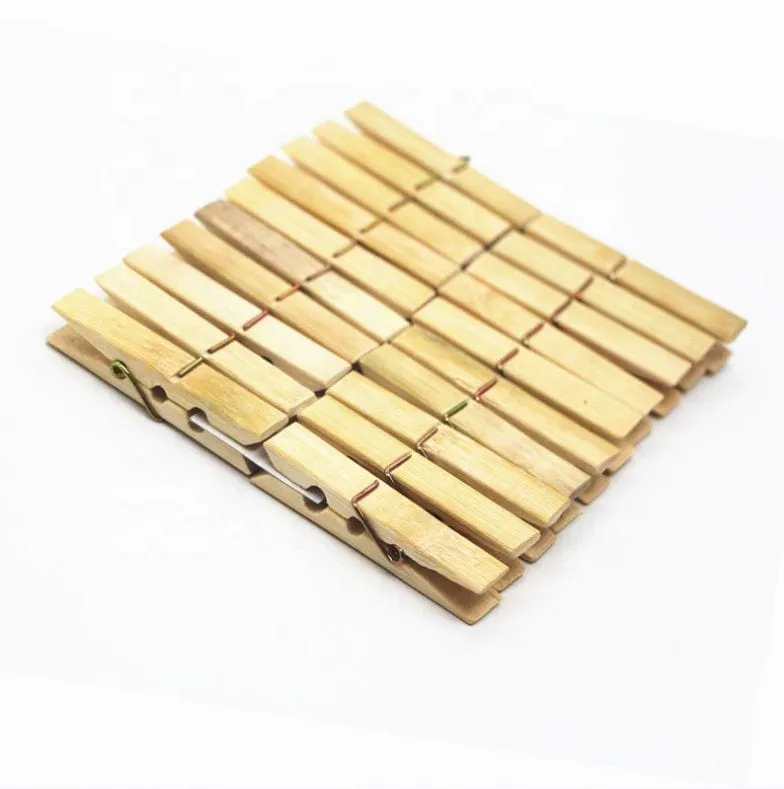 Bamboo Pegs 20 Piece