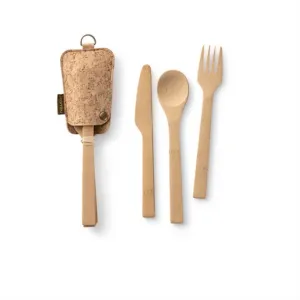 Bamboo Utensil Travel Set
