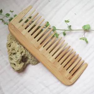 Bamboo Wide Toothed Hair Comb