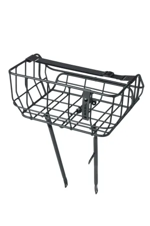 Basil Portland Bicycle Front Basket 25 Litres Black