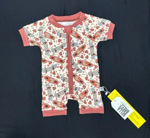 Be Mine Bamboo Shortie Romper