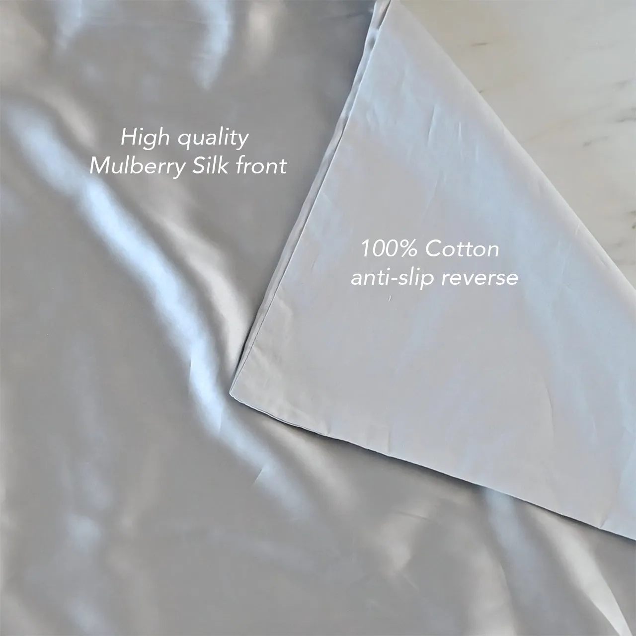 Beauty Silk Pillowcase Twin Pack Hotel Collection by Robinsons